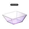 Tigela de acrílico prato de petiscos pequeno hot pot giratório transparente cristal criativo ktv copo de sorvete sobremesa hotel e restaurante