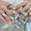 Acessórios de Rebite Perfurado Populares de Nail Art Transfronteiriços, Acessórios Metálicos Perfurados Destacáveis Estilo Hot Girl Europeu e Americano para DIY
