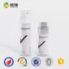Frasco Bomba a Vácuo Cilíndrico Personalizado 30 50ml para Loção Plástico Petpp Press Essência Sub-Garrafa Material de Embalagem para Produto de Skincare
