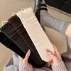 Novas meias de outono estilo ballet para mulheres, com acabamento em renda, um design moderno e versátil, construção sem costura, listras verticais e comprimento até a panturrilha, na cor cinza