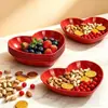 Amazon Plato para Escupir Huesos en Forma de Corazón Plato para Joyería Plato para Anillos Plato para Joyería Tazón para Llaves Colgador de Pendientes Plato para Almacenamiento de Perfume Dulce