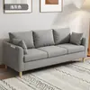Sofá doble para dormitorio apartamento pequeño nórdico simple moderno económico habitación de alquiler sala de estar sofá pequeño de moda en internet