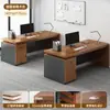 Combinación de Escritorio y Silla para Personal Estación de Trabajo Simple Moderna Individual y Doble Escritorio de Oficina para Jefe Escritorio Financiero para Computadora