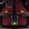 Tapetes de Carro para Porsche Macan Cayenne 911 Panamera Cobertura Total 718