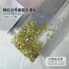 1440 Pedrería de Espalda Plana para Arte de Uñas, Pedrería de Vidrio Redonda Pequeña de Color Blanco AB Super Brillante, Pedrería Checa para Decoraciones de Uñas al Por Mayor