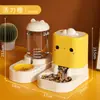 Dispositivo de Alimentación y Bebedero para Mascotas, Dispensador de Agua Automático Desmontable para Gatos, Comedero para Perros de Gran Capacidad Anti-atasco, Venta al por Mayor