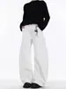 Fabricante Original Moda Harajuku Moderno Patchwork Plisado Hebilla Ajustable Scimitar Jeans Elegante Estilo Japonés Popular