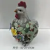 Artesanato de Resina de Caracol Brilhante Transfronteiriço Europeu e Americano Artesanato de Resina Criativo Jardim Paisagem Externa Ornamentos de Animais Pequenos