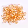 Venta caliente transfronteriza Aurora Diamante K9 color champán vidrio plano decoración de uñas de diamante taladro de uñas de diamante con forma especial joyería