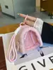 Nueva Bolsa Transparente Colgante para Salir con Bebé, Mini Bolsa de Almacenamiento para Auriculares, Llavero Colgante de Celebridad de Internet Dopamina