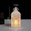 Decoração de Interior Atmosfera Quente Luminoso Pequeno Pingente Retro Hueco Lâmpada de Vento Lâmpada de Mesa de Cabeceira Lâmpada Suspensa de Mesa