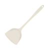 Juego de Utensilios de Cocina de Silicona Off-White de 5 Piezas Espátula de Silicona Cuchara para Sopa Espátula para Freír Cuchara para Arroz Utensilios de Cocina Resistentes a Altas Temperaturas