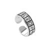 Anillo de Mahjong Qian Duoduo Año Nuevo Lucrativo Dedo Anillo de Mahjong para Mujeres Trece Vintage Viejo Anillo de Joyería Ganador