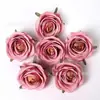 Cabeças de Flores de Rosa Simuladas para Decorações de Casamento, Flores Artificiais para Acessórios de Cabelo, Materiais DIY para Roupas, de Alta Qualidade e Realistas