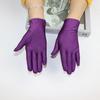 Spandex primavera verano hombres y mujeres blanco etiqueta finos elásticos guantes baile conducción negro absorbente de sudor transpirables protección solar guantes