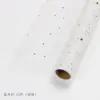 Estrella de Lentejuelas Luna Gasa Punto de Nieve Malla de Gasa Empaque de Ramo Gasa de Estrella Gasa para Envolver Flores Red de Gasa Estampado en Caliente Materiales para Flores Frescas Artesanías