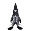 Muñeco de café sin rostro transfronterizo, gorro de punto, patas largas, Rudolph, adornos decorativos