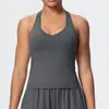 Colete de Yoga Europeu e Americano Transfronteiriço Escovado Justo Costas Bonitas Alça Cruzada Sutiã Esportivo Corrida Fitness Roupas de Yoga Tops para Mulheres