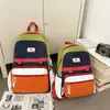 Mochila Nueva para Exteriores de Gran Capacidad, Múltiples Bolsillos, Mochila Escolar para Estudiantes, Ligera y Elegante Bolsa para Computadora, Mochila Simple y Versátil