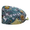 Gorros Médicos Europeos y Americanos para Centros de Cuidado Postparto, Gorras Cómodas sin Visera, Pañuelos Médicos Quirúrgicos de Copa Redonda, Gorros Médicos de Trabajo