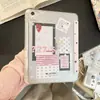 Funda Protectora Estilo Coreano con Tema de Estrellas para Apple Ipad11, Funda para Tableta Air7, Pro de 11 pulgadas con Ranura para Lápiz, Plegable Miniy