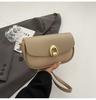 Bolso de mujer texturizado vintage de nicho, nueva moda 2025, pequeño bolso cuadrado combinable, bandolera sencilla.
