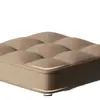 Taburete de Madera Maciza para Uso Doméstico, Taburete Cuadrado Pequeño, Taburete Redondo Simple Apilable, Taburete Bajo para Tocador, Taburete de Almacenamiento para Silla de Mesa de Comedor de Sala de Estar