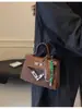 Bolsa Pequeña de Sentido Avanzado de Comercio Exterior para Multitud Reducida de Mujer Otoño e Invierno Versátil 2024 Nueva Moda Bolso Cruzado Portátil para Mujer Bolso Kelly
