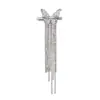 Pinza para el Cabello de Mariposa Brillante con Pedrería de Lujo Ligero Exquisita Borla Elegante Decoración Lateral Pinza de Pato