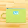 Bolsa de archivo con cremallera A4, bolsa de clasificación de materias para estudiantes, bolsa de papel de prueba de cuadrícula transparente para matemáticas chinas e inglés, papelería para estudiantes