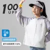 Ropa de Protección Solar de Nylon para Niñas, Verano Infantil de Seda de Hielo Transpirable Ligera Nuevo Estilo Ropa de Protección Solar de Hilo Original, Chaqueta Anti-UV