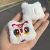 Broches de Pelúcia Desenho Animado, Figuras de Leão e Dragão, Pequenos Pingentes, Acessórios para Bolsa, Acessórios de Roupa DIY, Joias para Atacado