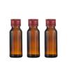 FUENTE Fábrica botella de vidrio para líquido oral botella para enzimas botella de vidrio 20ml botella para líquido oral botella ámbar