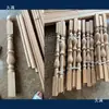 Patas de gabinete de baño de madera maciza para coche, patas redondas de bola de madera para escaleras de mesita de noche, decoración de pasamanos, bloque cuadrado para armario, patas de mesa de noche
