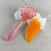 Peine Meridianos de Cabeza, Peine Masajeador de Cabello, Peine de Salud de Concha, Cepillo de Baño para Mascotas del Hogar, Peine con Mango Largo Artefacto