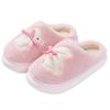 Chinelos de Algodão Peludos para Mulheres, Novo Modelo Outono e Inverno 2026, Chinelos Quentes de Solado Grosso para Casa com Toque Macio ao Pisar para Meninas