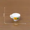 Micro-Paisagem Criativa Bule Artificial Pote Prato Casa de Boneca DIY Decoração Acessórios Mini Enfeites de Mesa