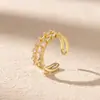 Novos Anéis Pequenos de Cubo de Açúcar com um Toque de Luxo de Nicho, Atacado de Joias Transfronteiriço, Acessórios de Zircônia Diretamente do Fabricante