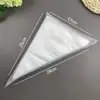 100 sacos de confeitar descartáveis espessados saco para ordenha saco para óleo saco para decorar biscoitos bolos ferramentas de panificação domésticas
