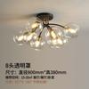 Luminária de teto de luxo pós-moderna, luminária de teto para quarto principal, lâmpada nórdica, simples, romântica, quente, criativa, para sala de estar