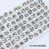 Strass Redondo com Fundo Pontiagudo 8mm Dongzhou Crystal com Novo Revestimento de Cor, Strass Redondo de Vidro K9 de Alta Qualidade, Atacado do Fabricante
