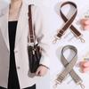 3.8 Bloque de Color Borde Laberinto Sin Cuero Extendido Reemplazo Correa Ancha para Hombro Accesorios Ajustable Un Hombro Diagonal Más Fácil para Combinar Correa de Bolso