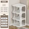 Zapatero multicapa para el hogar, entrada simple para guardar zapatos, zapatero para dormitorio, zapatero, caja de zapatos, zapatero de esquina para espacios pequeños de interior