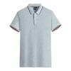 Camisa polo publicitaria de cultura de solapa de alta gama, camisa de manga corta, ropa de trabajo personalizada, camiseta, logotipo personalizado bordado