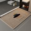 Tapete de Piso para Baño, Tapete Absorbente para Baño, Tapete Antideslizante para Puerta de Inodoro, Tapete para Pies, Tapete de Entrada para Baño, Alfombra de Secado Rápido