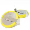 Batería de Litio Recargable Lir2032 3.6V Puede Reemplazar la Pila de Botón Cr2032 Pie de Soldadura Horizontal Conector LIR