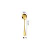 Cuchillo Occidental, Tenedor y Cuchara 1010 Oro Acero Inoxidable Vajilla Cuchara para Remover Café Pala para Pastel Juego de Cuchillo y Tenedor para Bistec de Hotel