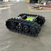Ensamblaje de Chasis Pequeño con Orugas para Robots de Larga Duración, Adecuado para Uso en Proyecto de Graduación