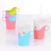 Portavasos Portavasos de Papel Desechable Portavasos con Asa Base para Portavasos Hogar Anti-quemaduras Plástico Set de Portavasos de Papel