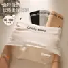 Cuecas Boxer de Algodão de Xinjiang, 80 Fios, Tamanho Plus Size, Roupa Íntima Feminina 100% Algodão, Comprimento Estendido, Fundo 100% Algodão, Cintura Média-Alta, Roupa Íntima Feminina 100% Algodão